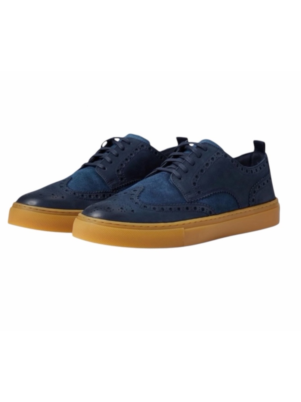 Cole Haan Grand Series Winslow Navy Wingtip Sneakers. Size 11 M.